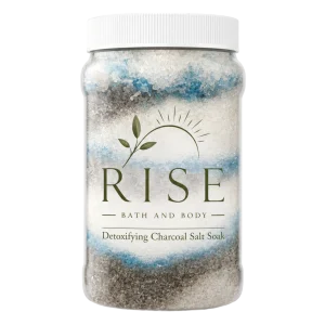Activated Charcoal Salt Soak
