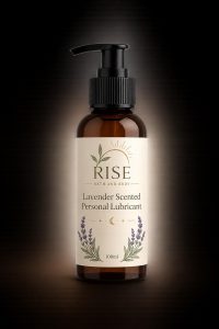 RISE Bath and Body Lavender Scented Personal Lubricant – 100ml